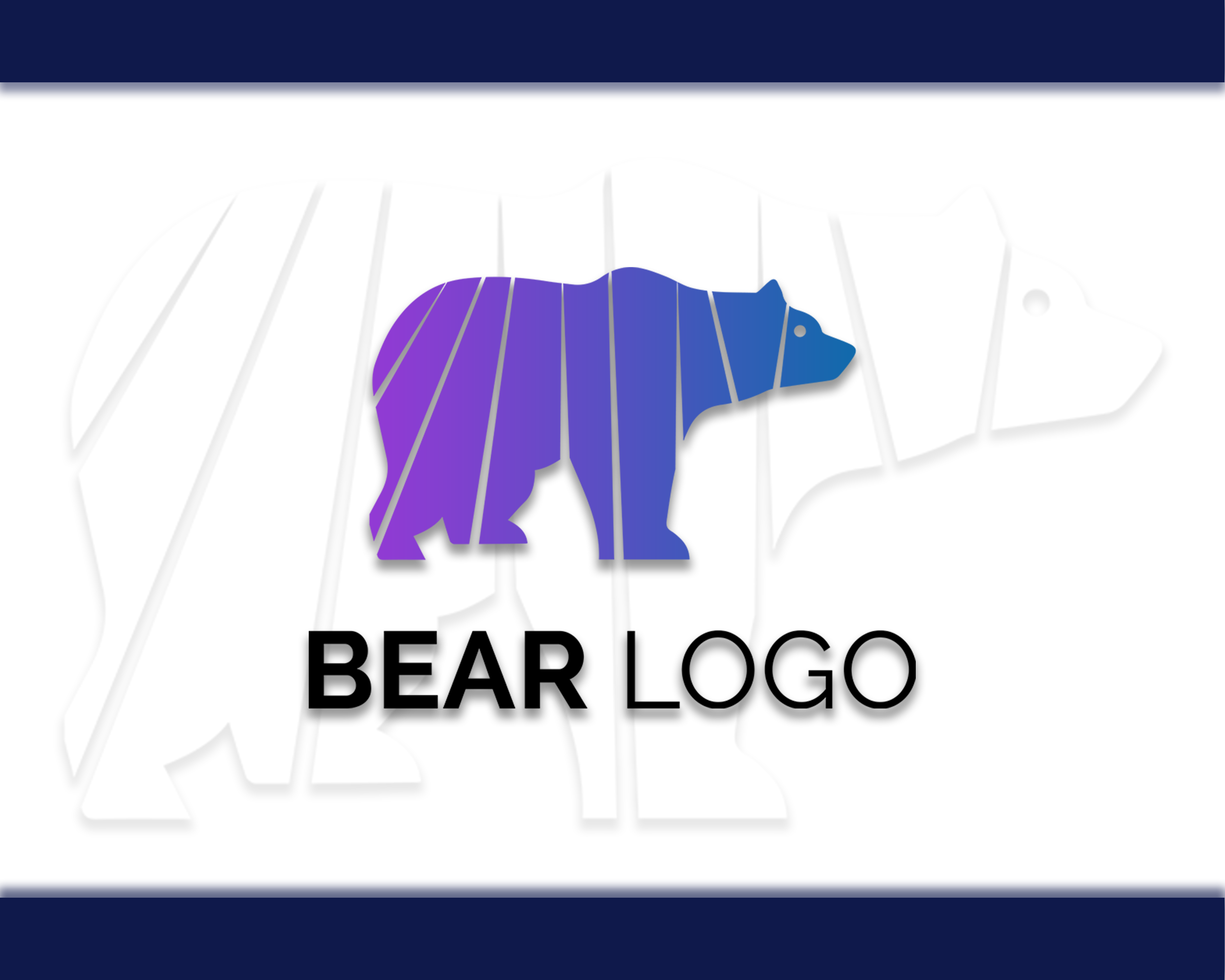 Bear Vector Logo Design | Free Download