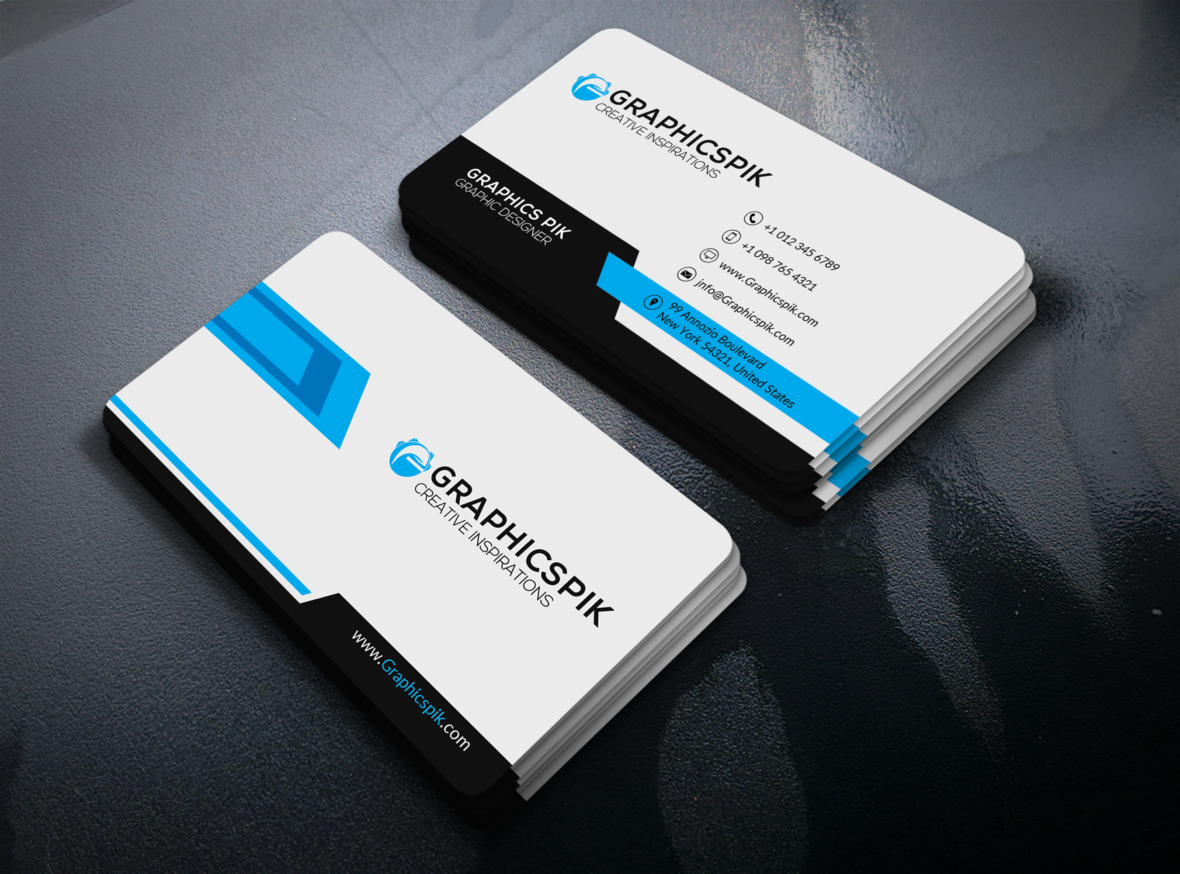 White Color Business Card