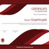 Modern Certificate Design Template Free Download