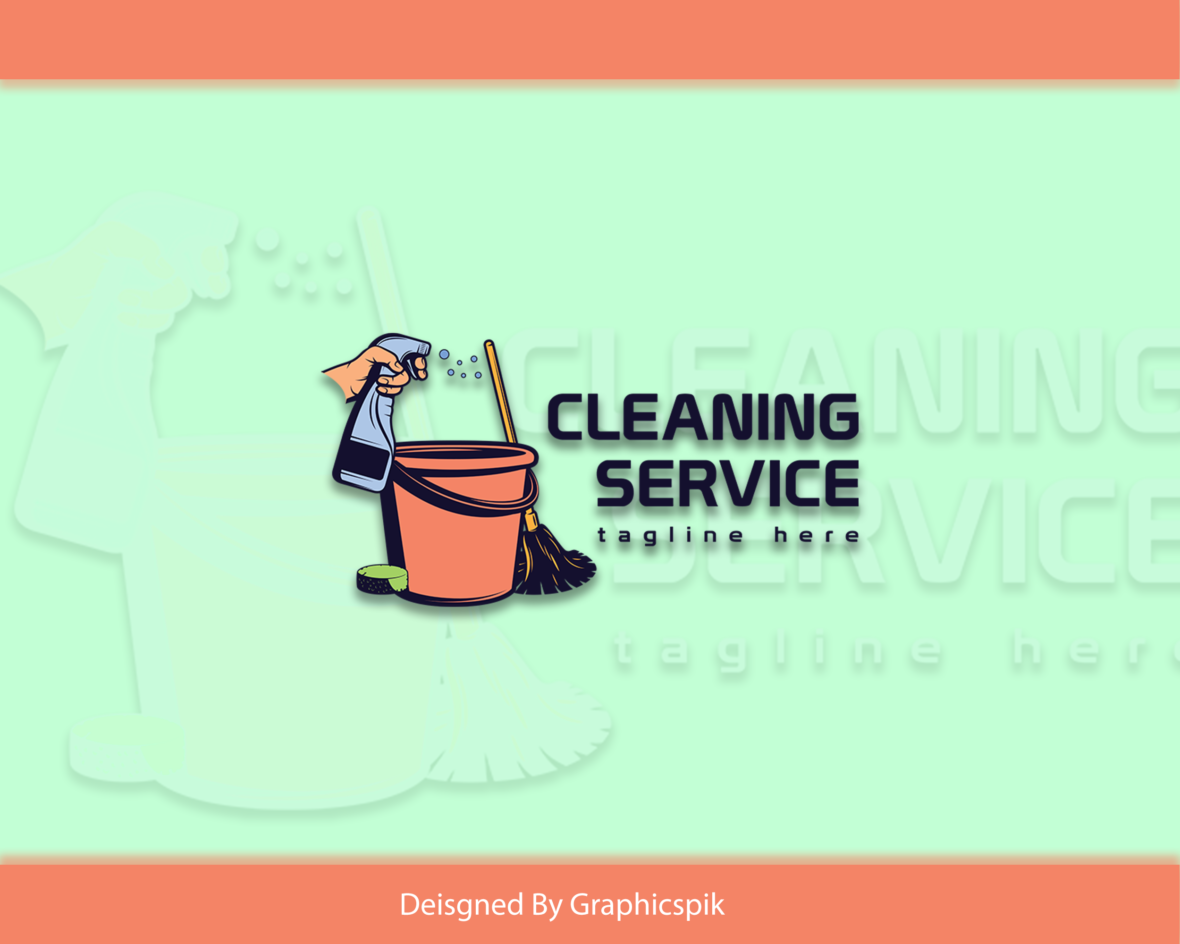 Cleaning service Logo