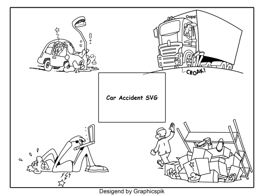 Car Accident SVG